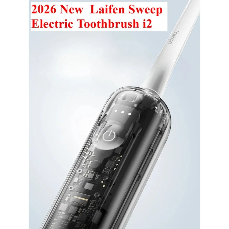 2026New Laifen Sweep Vibration Electric Toothbrush i2 Transparent Exploration Version Adult Couple Automatic Smart Birthday Gift