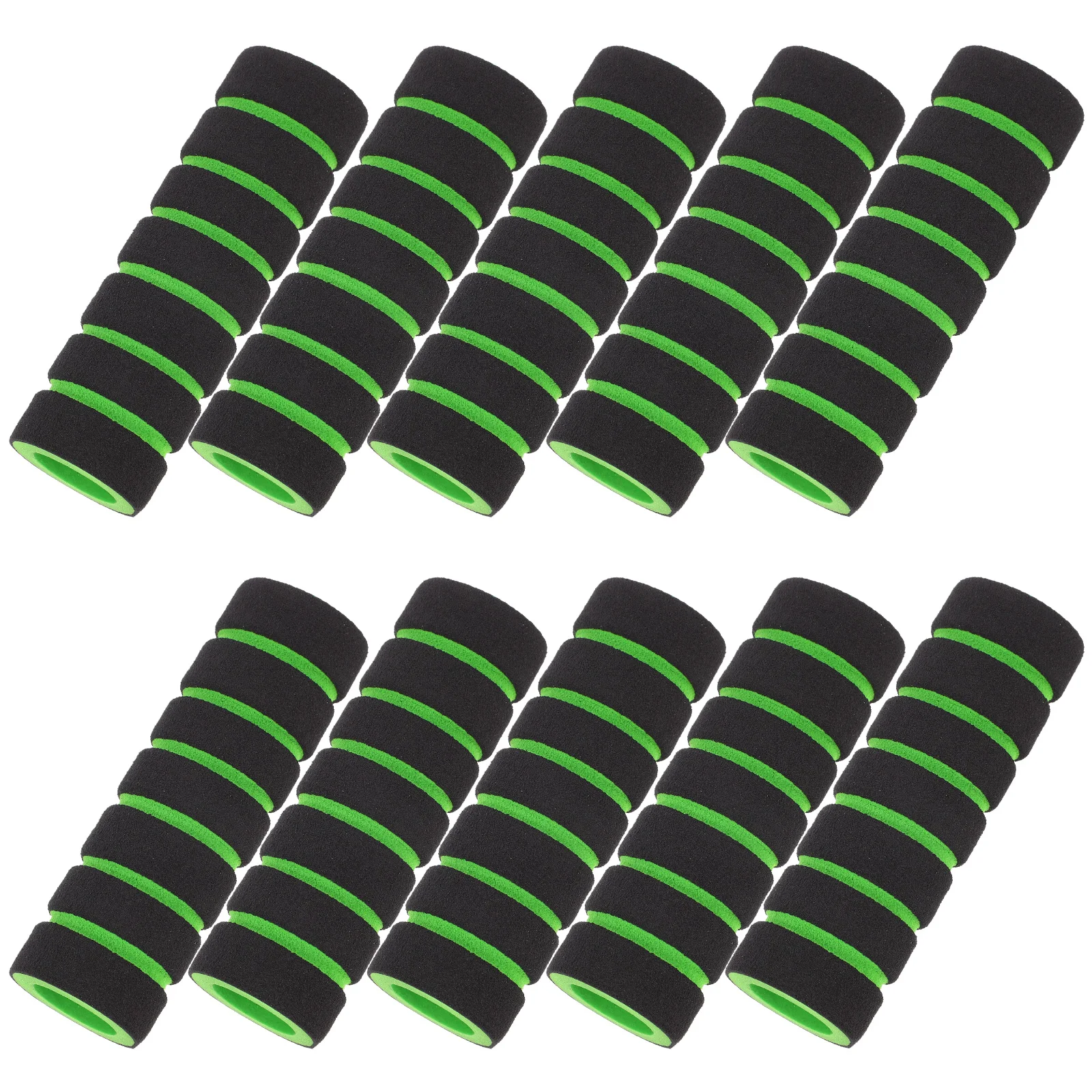 Almohadillas de esponja para pies de espuma, tabla para sentarse, máquina de entrenamiento Ab suave, funda de extensión de pierna de repuesto para gimnasio, 10 Uds.