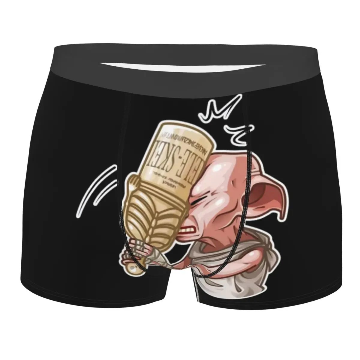 

Dobby - Magic Movie Character Boxer Shorts Men 3D Print Male Soft Halloween Underwear Panties Briefs
