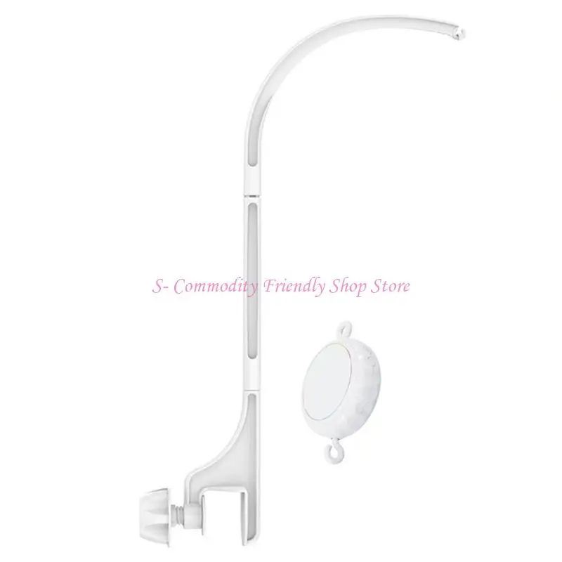 85AEベビーベッド装飾音楽ベルホルダーベビーインタラクションクロールトレーニングベッドベルホルダーモバイルミュージックボックス幼児の好意