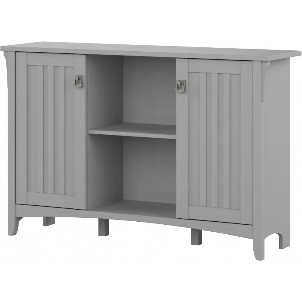 

Bush Furniture Salinas Accent Storage Cabinet with Doors and Shelves, Farmhouse Cabinet Buffets & Sideboards