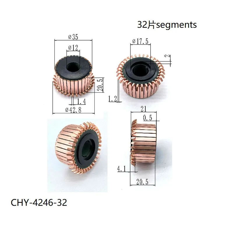 35*12*20.5*32P Rectifier Reverser Copper Head Chy-4246-32