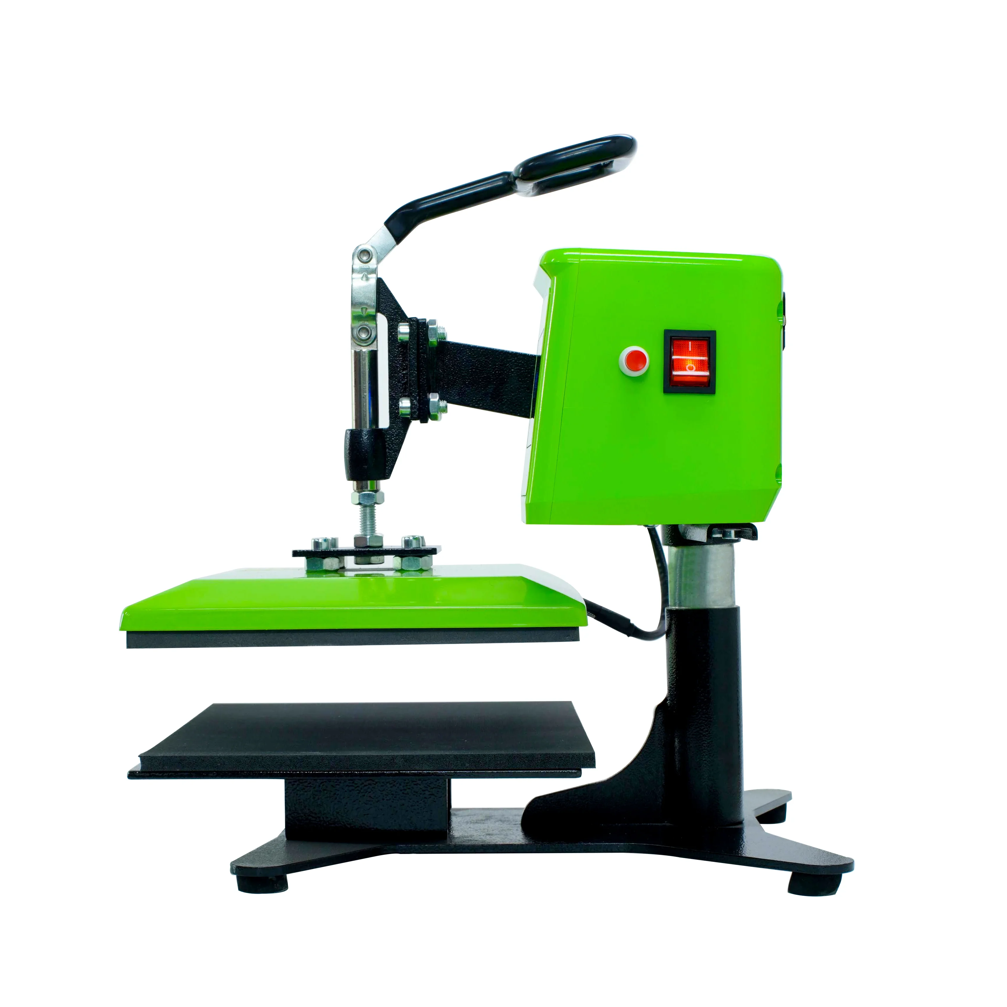 15*15 سنتيمتر حجم طابعة شعار صغيرة دليل آلة الصحافة الحرارة آلة طباعة الفينيل للتي شيرت