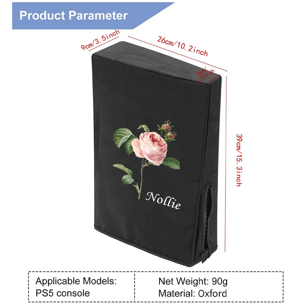 غطاء حماية لوحدة التحكم في الألعاب PS5 بنمط عصري، غطاء مقاوم للغبار، غطاء حماية مقاوم للخدش