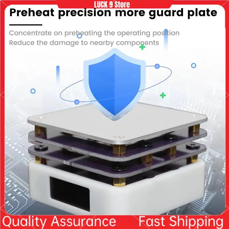

PD 65W Mini Hot Plate Preheater LED Display PCB Board Soldering Heating Plate Preheating Platform Repair Tools-B Easy Install