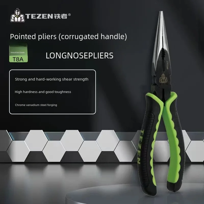 

Sharp mouthed pliers, multifunctional steel wire pliers, electrician pressure stripping tools, manual professional level