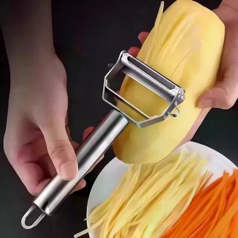 1/3Pcs Stainless Steel Vegetable Peeler Set Multifunctional Fruit Slicer Cutter Tools Potato Carrot Grater Julienne Peeler Slice