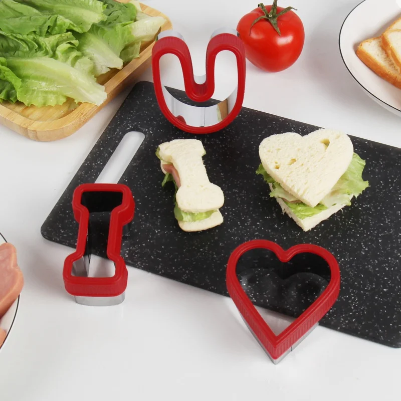 

DIY Valentine's Day Alphabet Bread Mold Sandwich Cut Mold Baking Toast Cut Bread Press Mold Biscuit Mold Powder Kitchen Tools