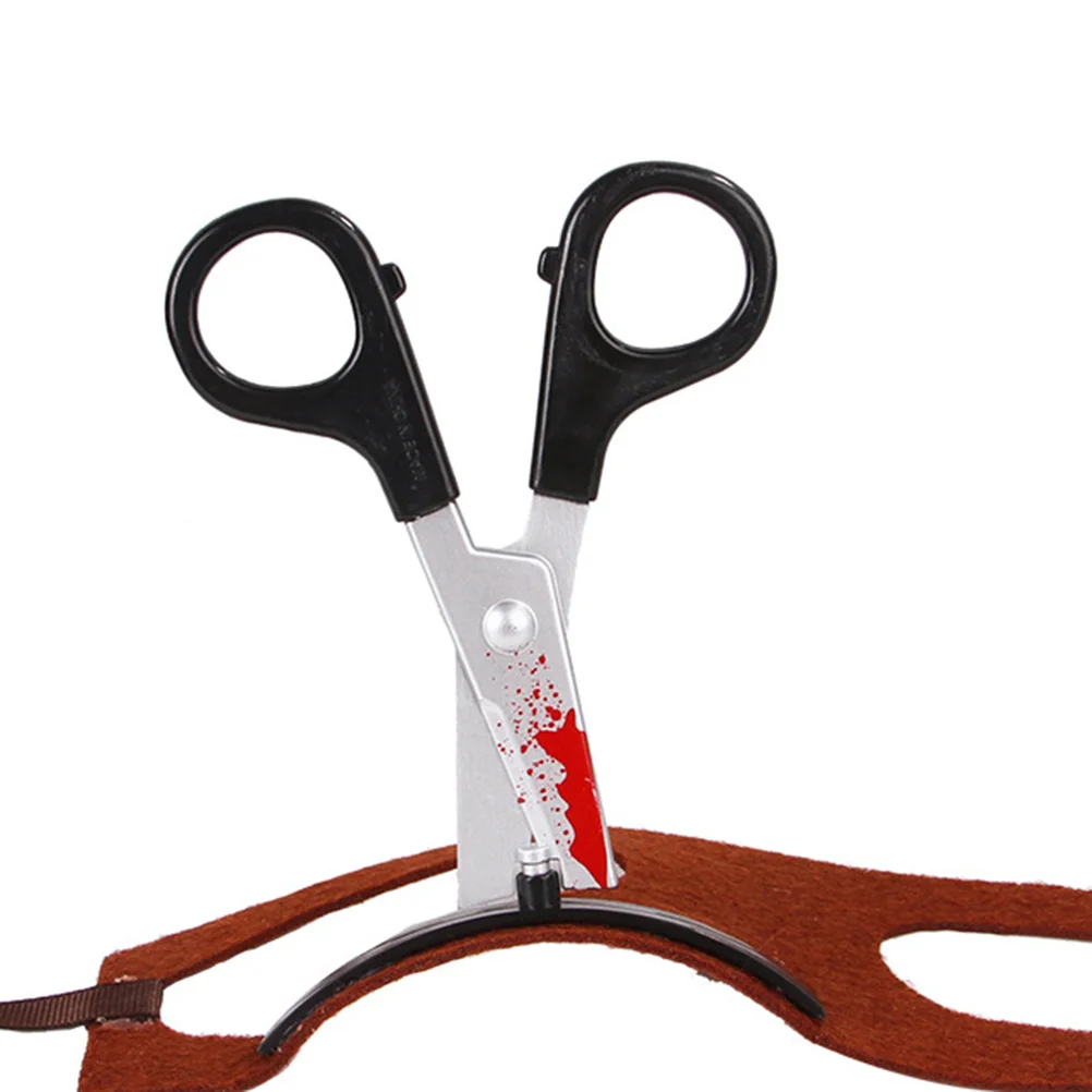 

Funny Scissor Pet Hat Premium Cloth Material Adorable Dog Cosplay Accessory for Birthday Parade Weekend Party Puppy
