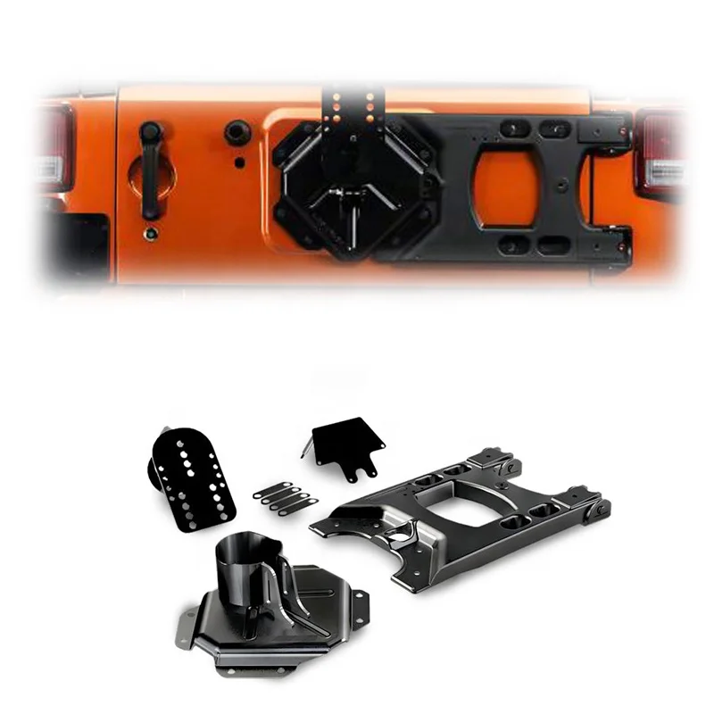 XDSGobison High Quality Products TF Spare Tire Mounting Kit For Jeep Wrangler JK 2007-2017 Spare Tire Bracket