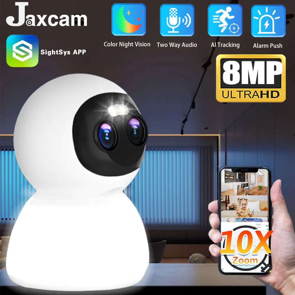 8MP Mini Wifi Ip Ca… - image