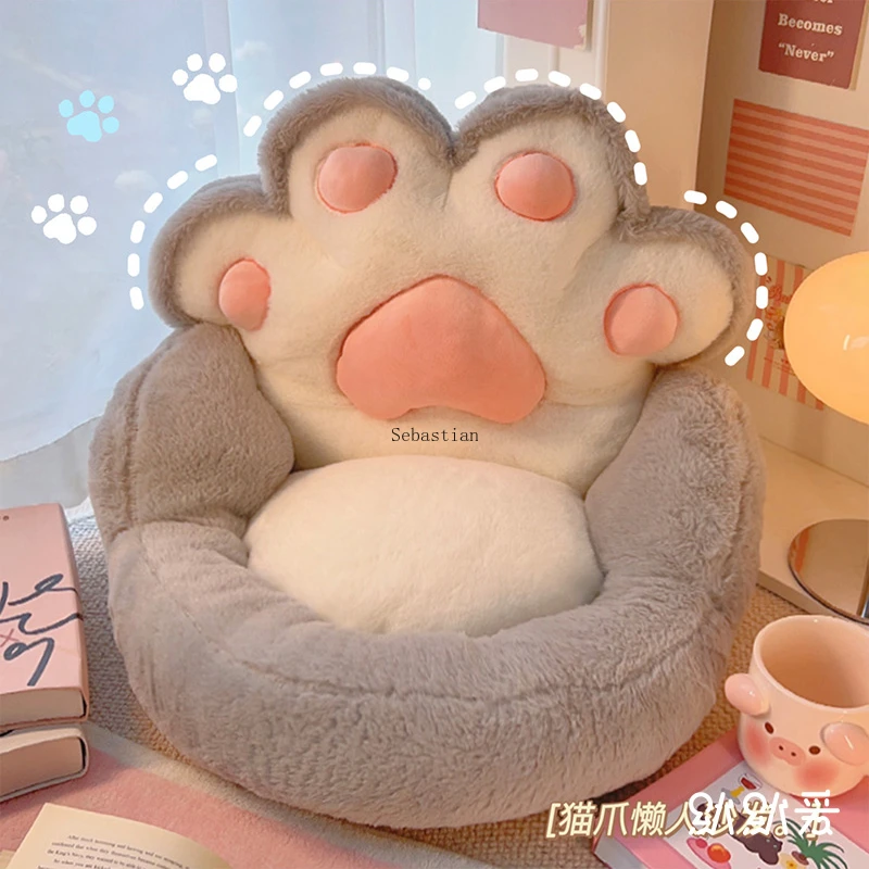 Cat Claw Lazy Little Sofa Bedroom Female Tatami Single Chair Human Dog Nest Window Cartoon Floor Cushion Dol