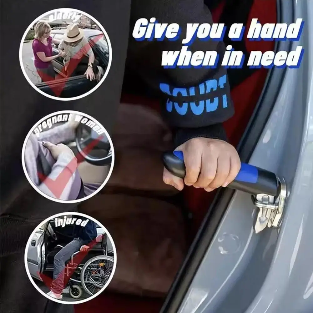 Car Door Assist Handle 3in1 Multifunction Vehicle Support Handles Car Assist Support Handle Mobility Aid Safety Door Aid-Handle