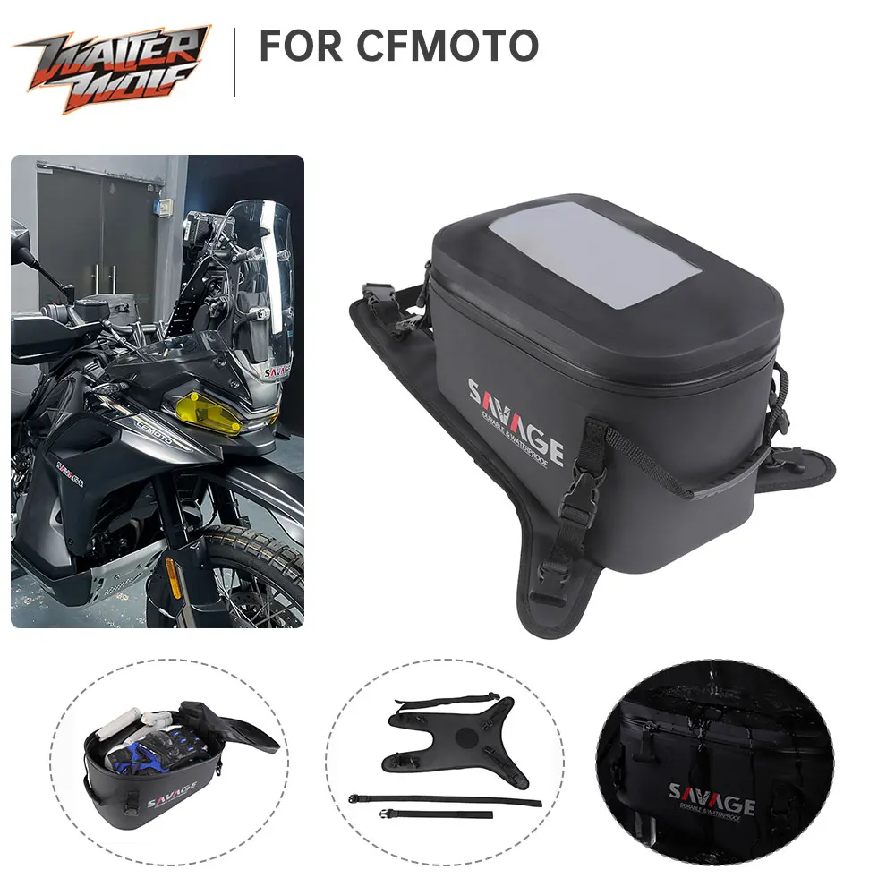 

Съемная сумка-бак для багажа для CFMOTO 450SR 450SRS 450SS 650MT 800MT 250NK 675SS 675SR 450 650 675 800 SR MT NK Сумки для хранения