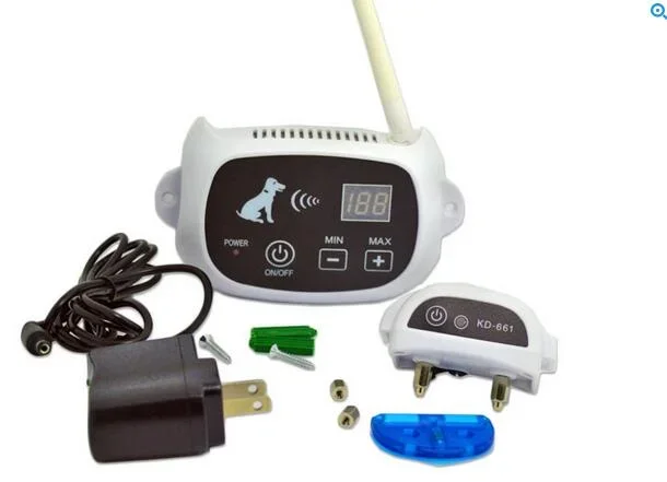 Super  Pet Training Wireless Dog Fence Waterproof and Rechargeable Collar Receiver Electric Dog