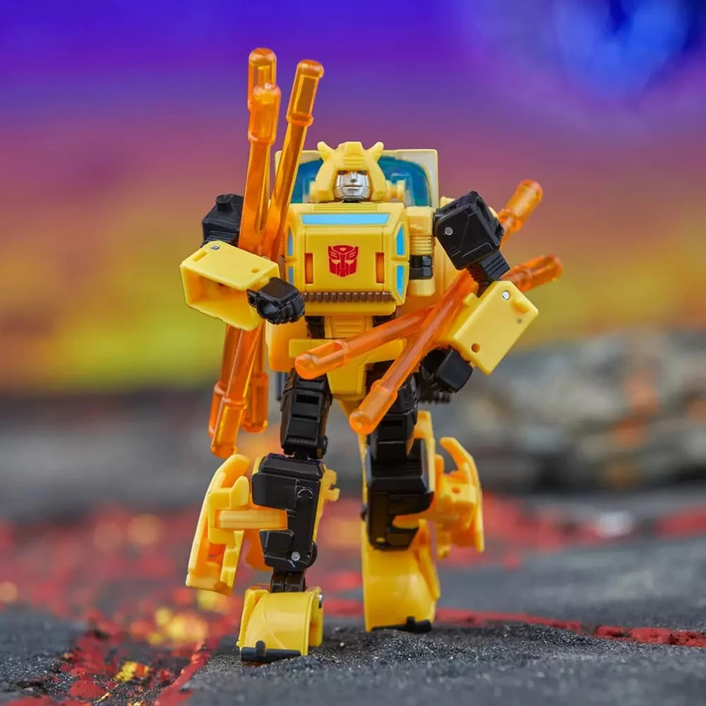 [Op voorraad] Hasbro Transformers Legacy United Origin Bumblebee 14 cm Deluxe Klasse Anime Robot Action Figure Model Ornament Speelgoed