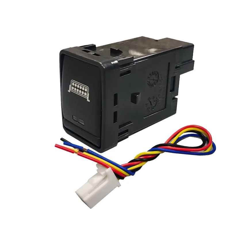 Orange Light Car Spotlight Switch with Connecting Wire for Nissan Teana Sylphy Qashqai X-TRAIL Bluebird Murano Serena