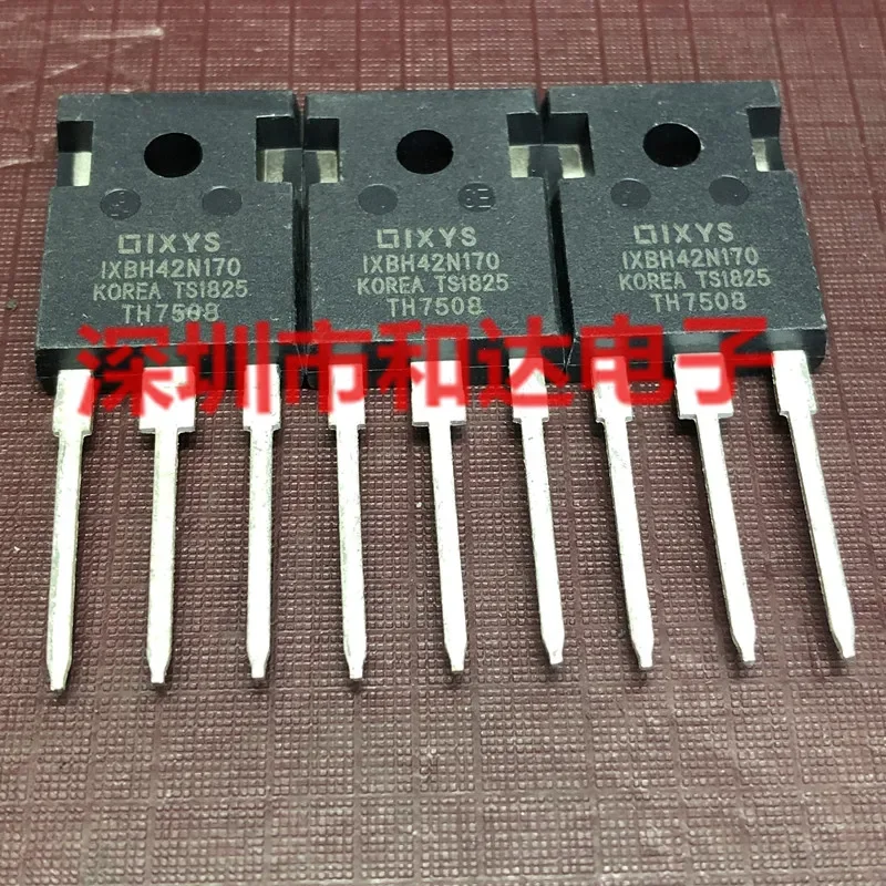 2pcs NEW IXBH42N170 TO-247 1700V 75A