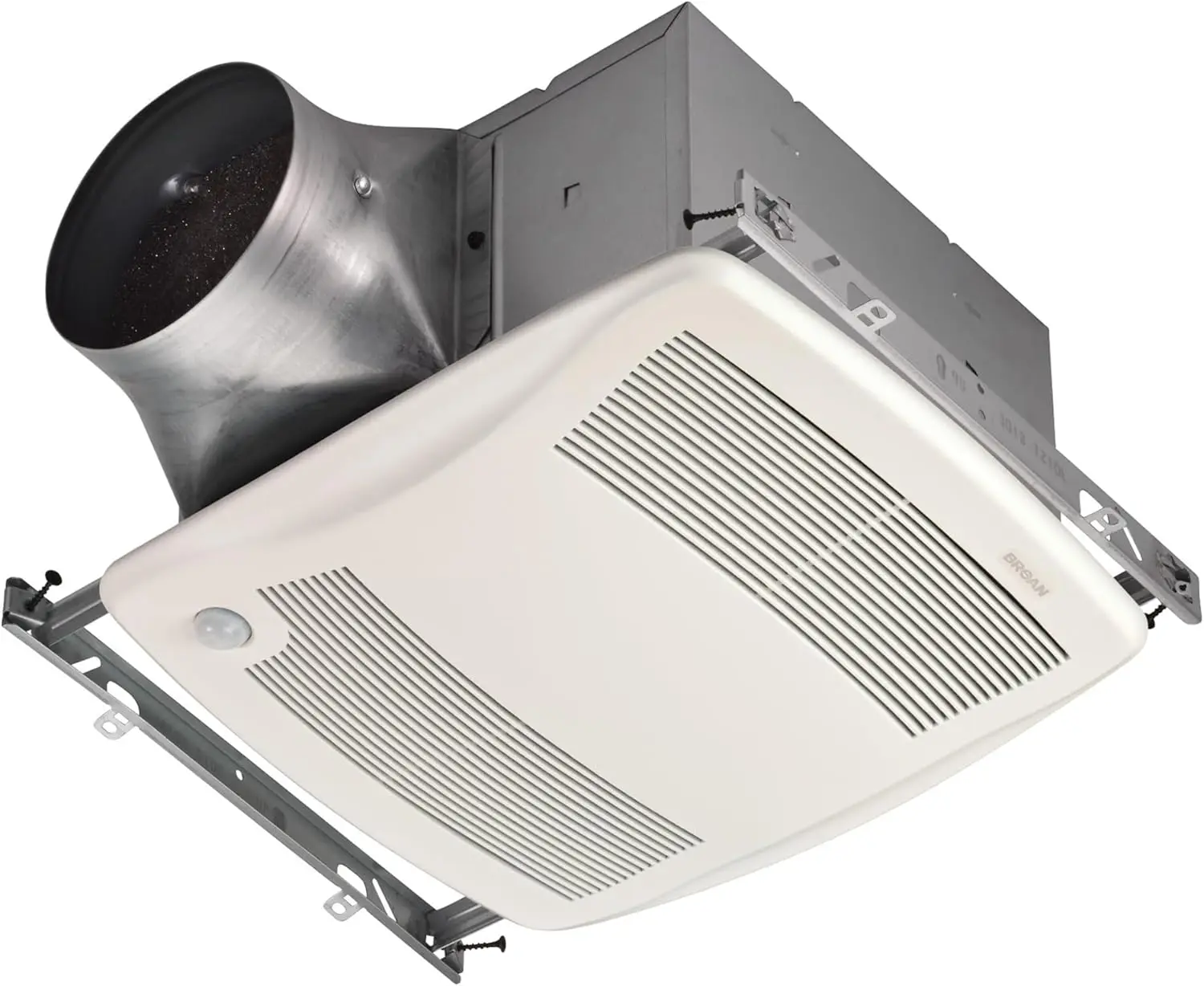 Broan-Nutone Zb80M Ultra Green™ Multi-Speed Motion-Sensing Ventilation Fan, Ceiling Room-Side Installation Bathroom Exhaust