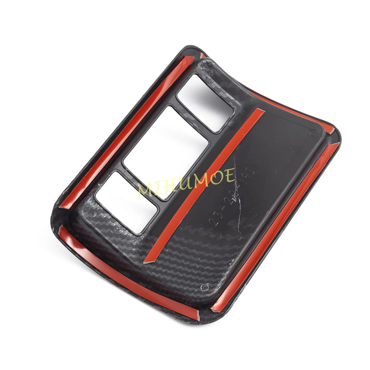 For Subaru Crosstrek Impreza 2024 2025 Carbon Fiber Center Console Dashboard Switch Cover Trims Accessories