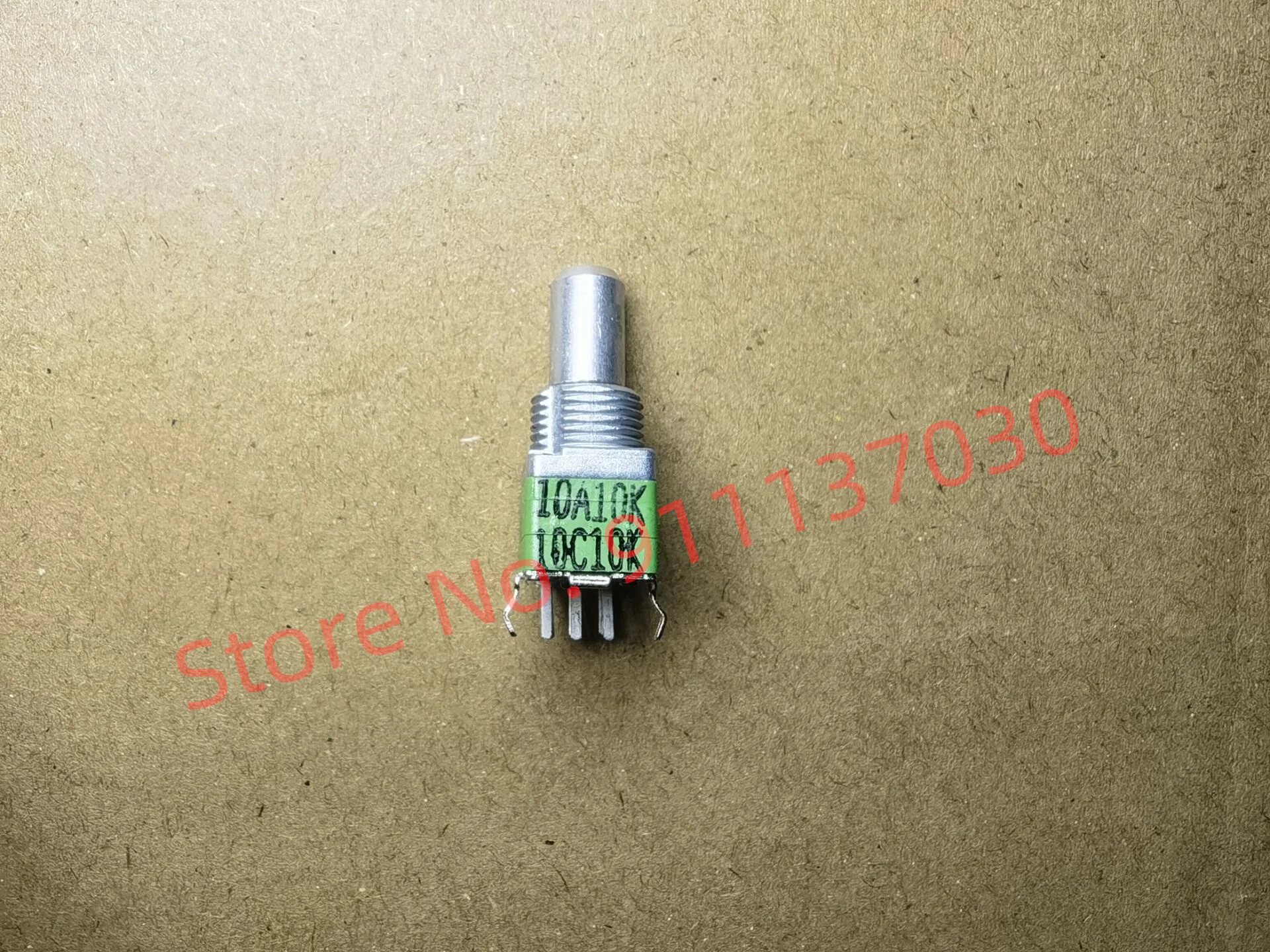 1pcs/lot   For ALPHA RK09 Potentiometer   double  6Pin  C5K A10K  C50K  B50K A50K C200K  09 15MM handle   6Pin