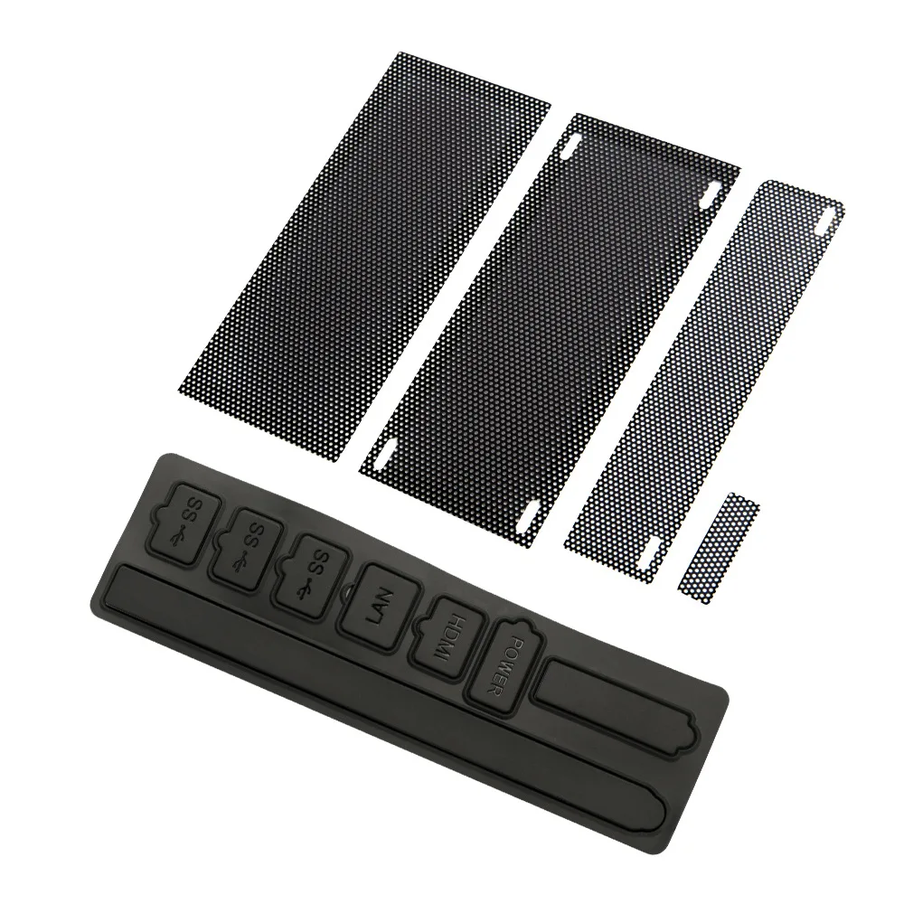 DOBE Dustproof Set TYX-0669 for Xbox Series S Console, Includes 7 Silicone Plugs+4 Dust Screens, Anti-Dust Protector