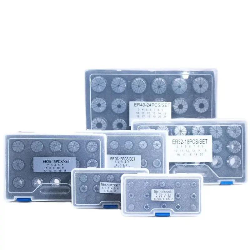 

Набор патронов ER ER11 ER16 ER20 ER25 ER32 ER40 для фрезерного станка с ЧПУ, 0,015 мм