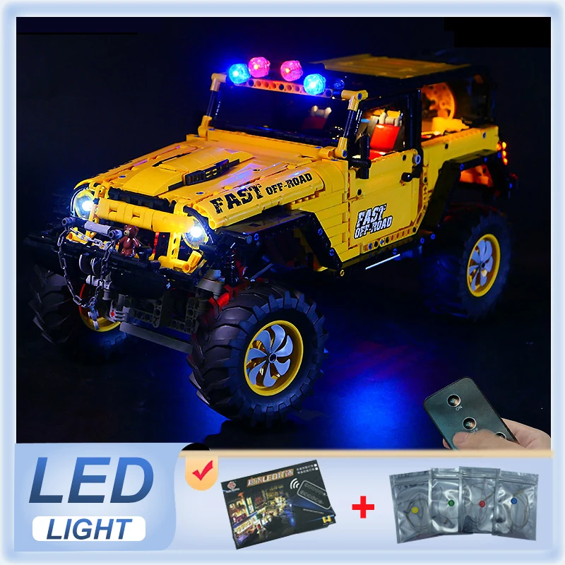 DIY RC LED Light Kit For LEGO 0220101 Technical Sports Car   (Only LED Light,Without Blocks Model)