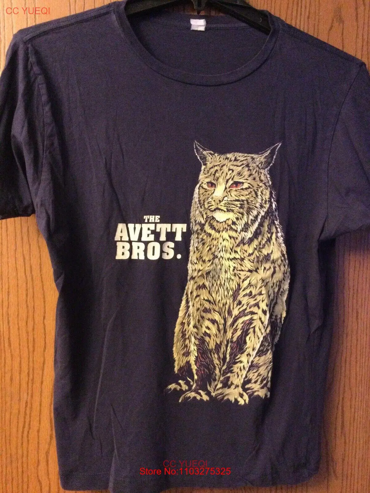 Avett Bros. -Черная рубашка-ярлык.