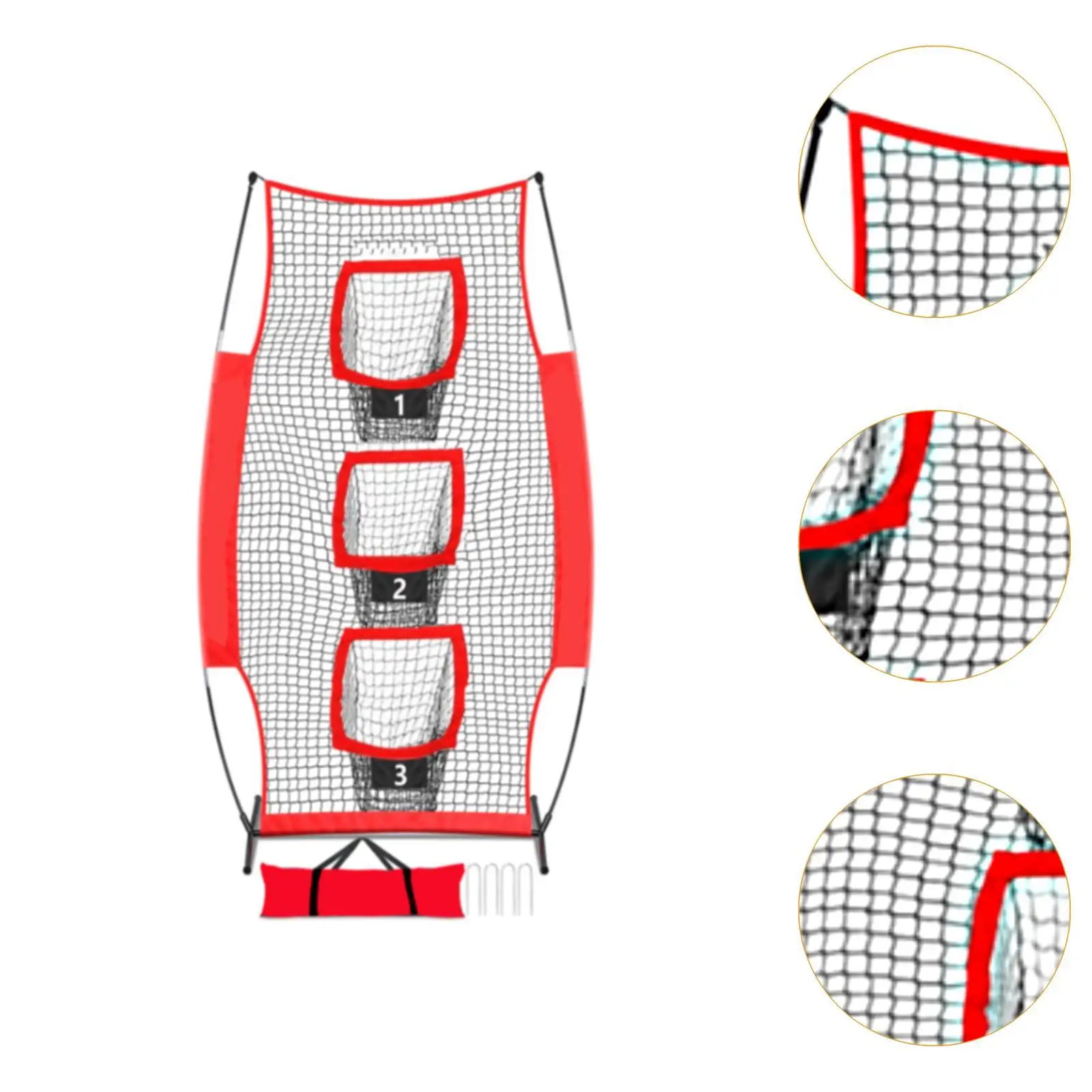 サッカースローネットトレーニング補助サッカーネット裏庭学校選手用
