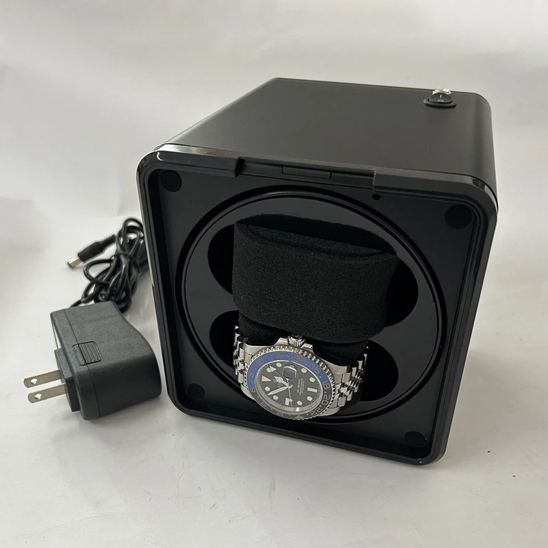Vertical Watch Winders 2 Watches Position Without Cover Winding Device Mechanical Wrist Watch Winder Men Watches Storage Boxes