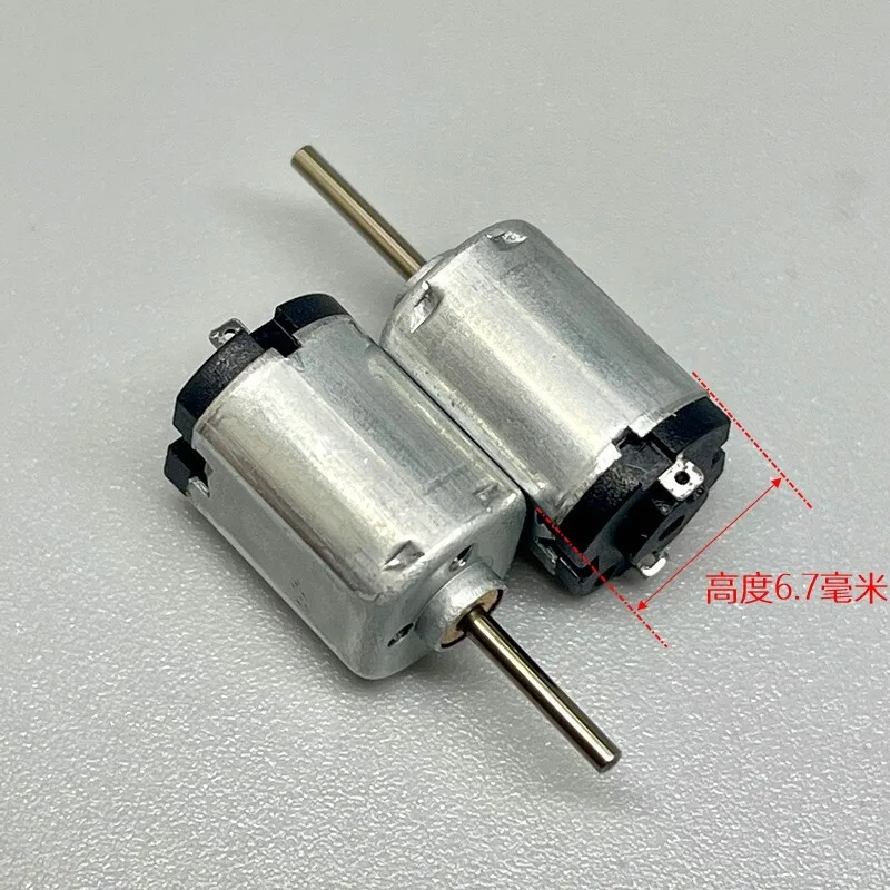10pcs Brand New Micro 6*8*10mm K10 Precious Metal Brush Long Axis High Speed DC 1.5V 3V 3.7V 4.8V 30810RPM for Digital Camera