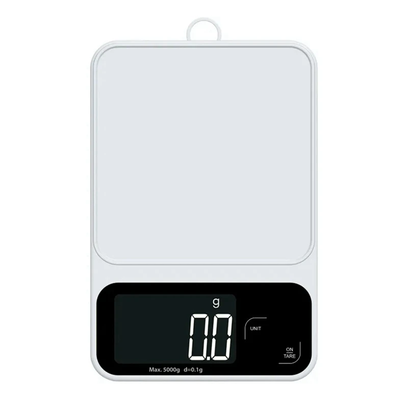 

Food Scales 5Kg/0.1G Digital Kitchen Scale Weight Grams And Ounces For Baking Cooking Coffee LCD Display Hanging Hook