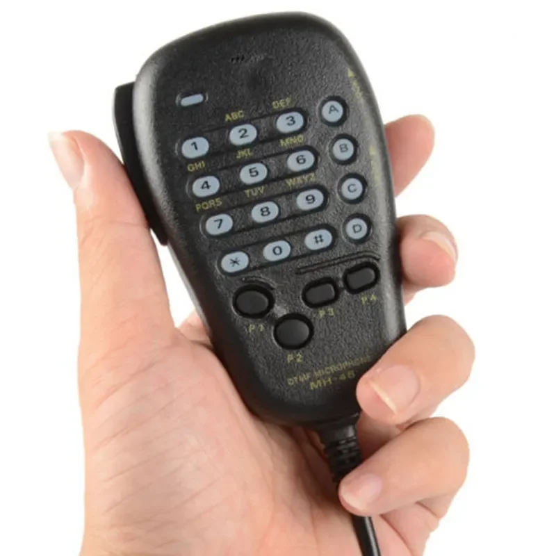 Dtmfハンドヘルドティアマイクスピーカー、yaesu、ヘビーデューティー