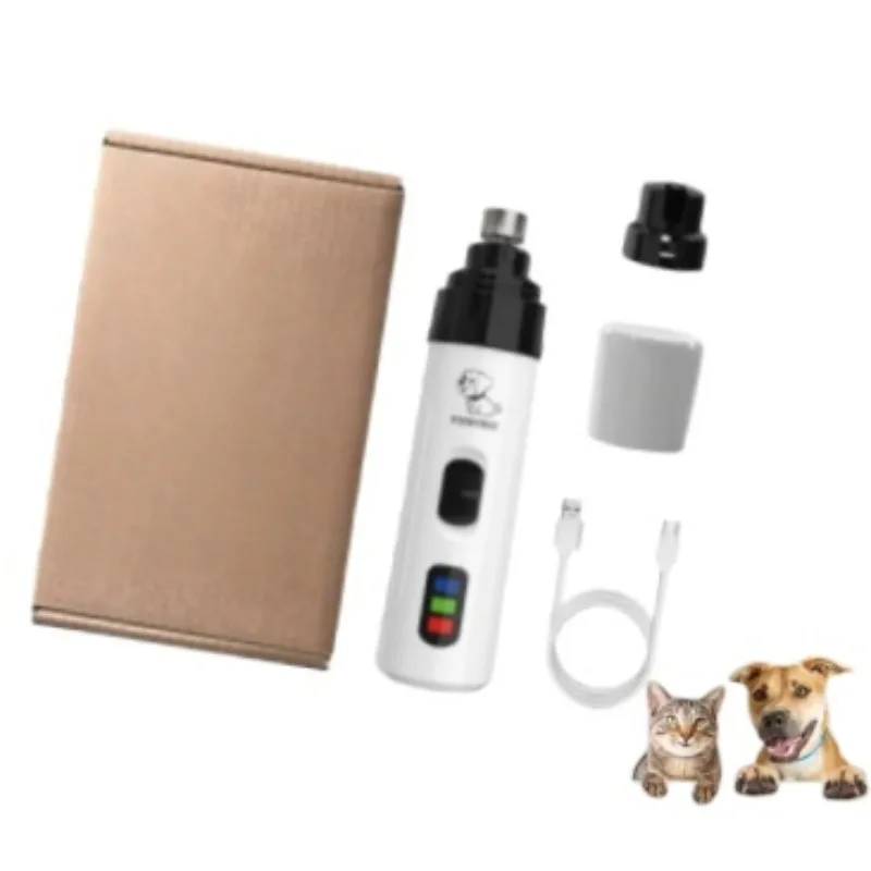

Electric Pet Nail Grinder, USB Rechargeable Quiet Design, for Dog Nail or Cat Paws Nail Grooming Trimmer Tools