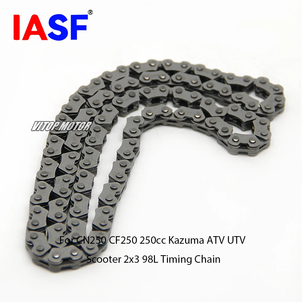 For CN250 CF250 250cc Kazuma ATV UTV Scooter 2x3 98L Timing Chain