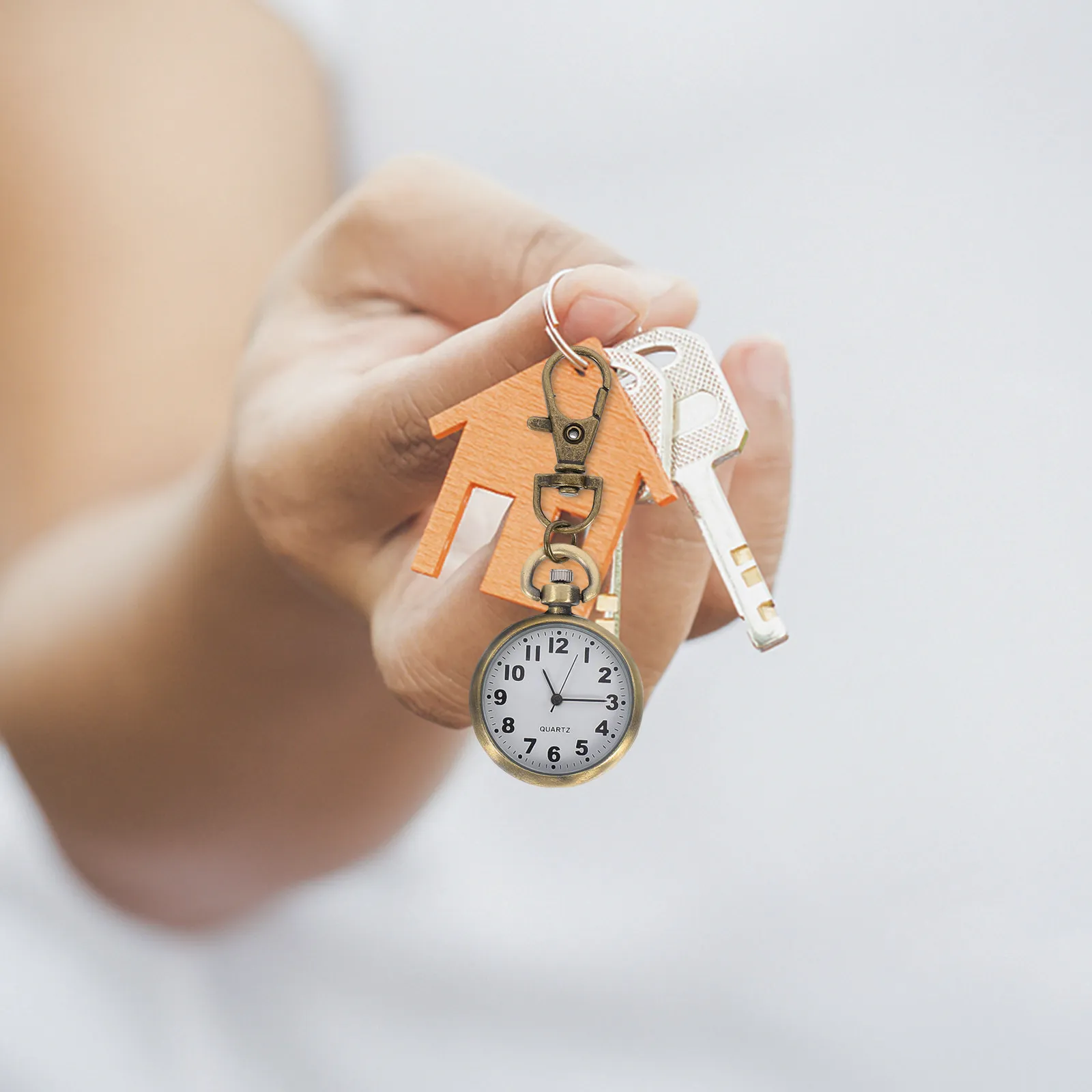 

Creative Number Face Nurse Watch Keychain Pocket Watch for Doctor Student Medical Work Nurse Watches for Women
