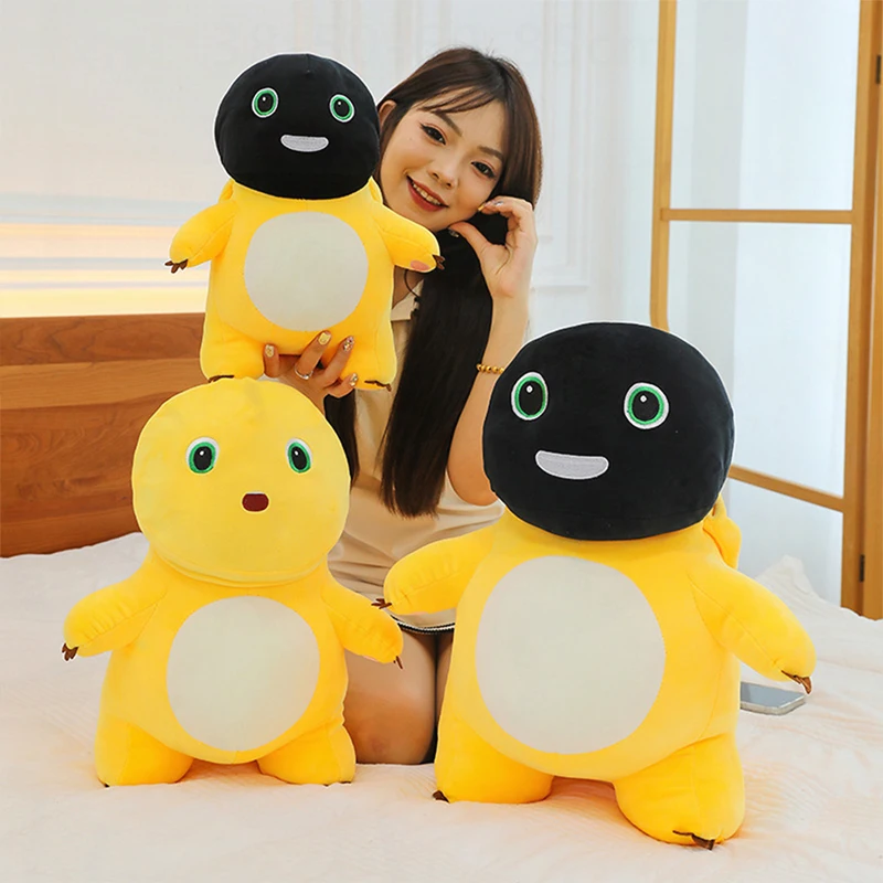 

Kawaii Plush Stuffed Doll Black Face Baby Dragon Cute Smiling Funny Mask Toy for Kids Birthday Xmas Gift for Girls and Friends