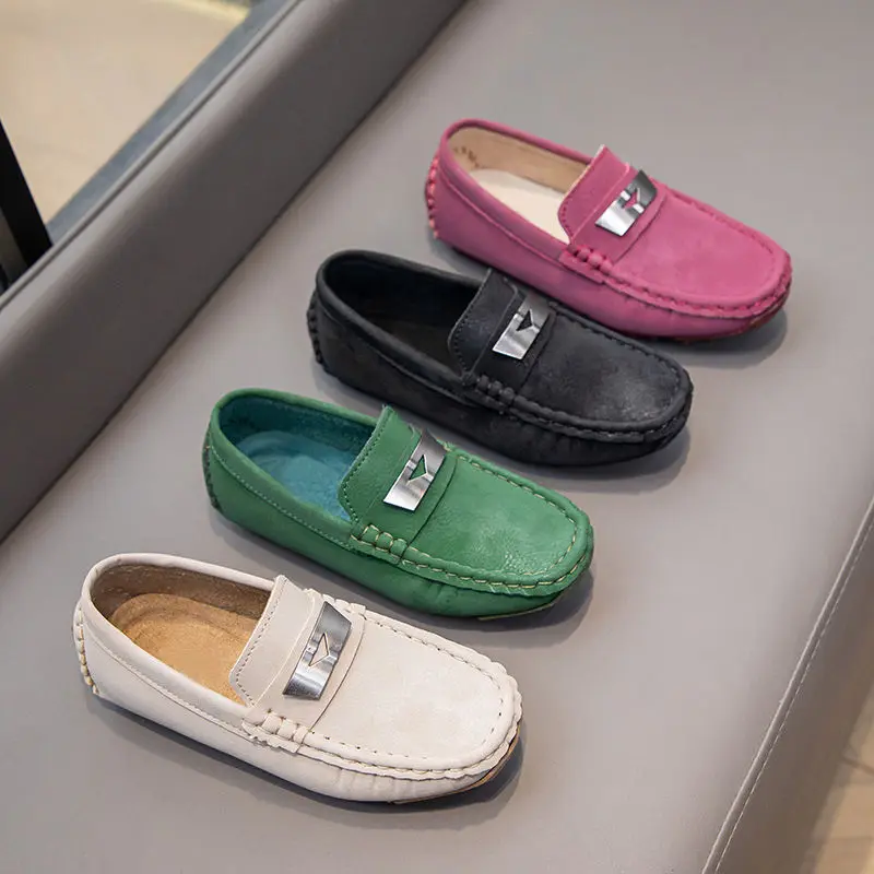 2025 ขายร้อนแบนเด็กLoafers Anti-Slipเด็กรองเท้าสบายๆรองเท้าสบายๆ