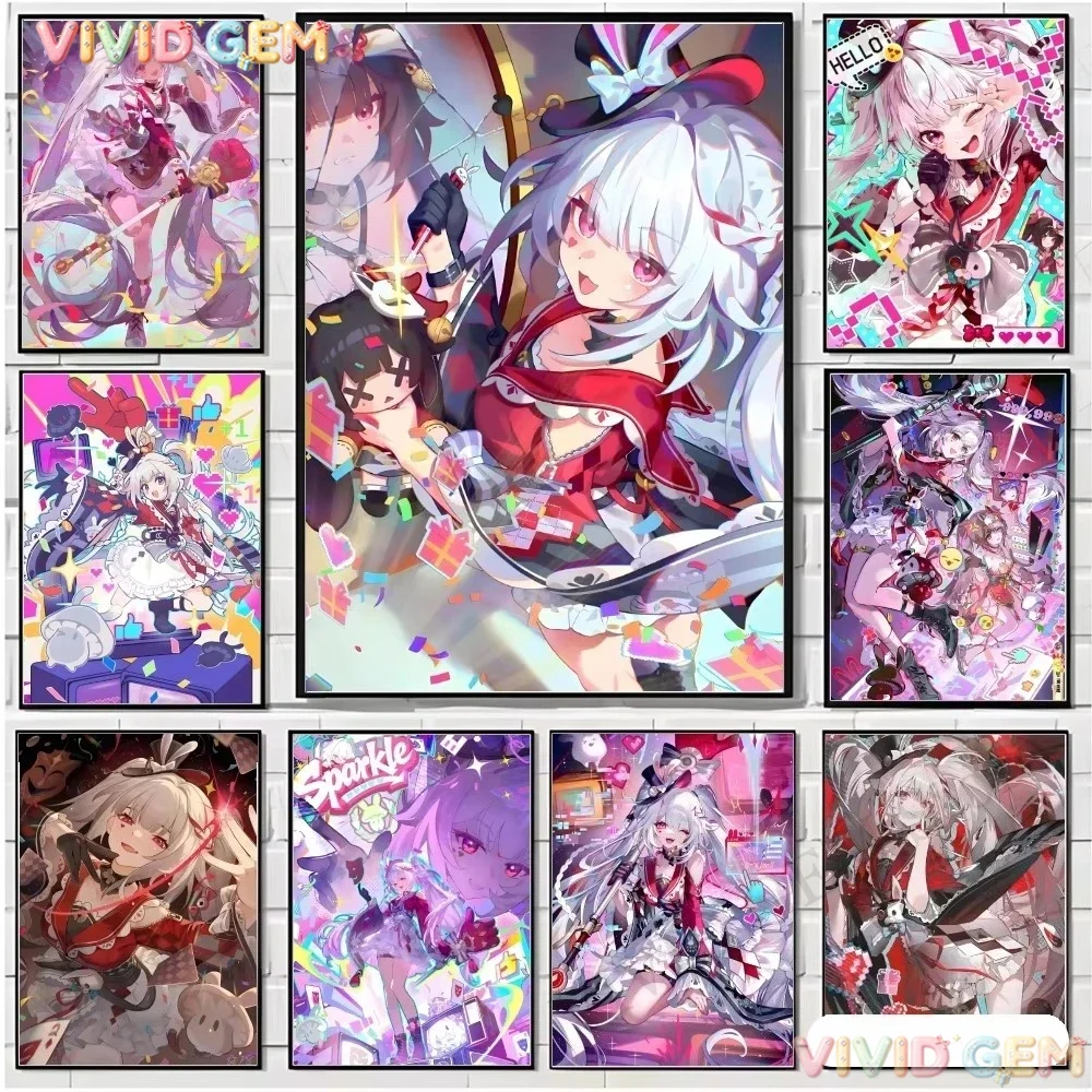 VIVID GEM Diamond Painting Honkai Star Rail Sparxie Diamond Mosaic Handmade Art Exquisite Creative Gift Home Decoration