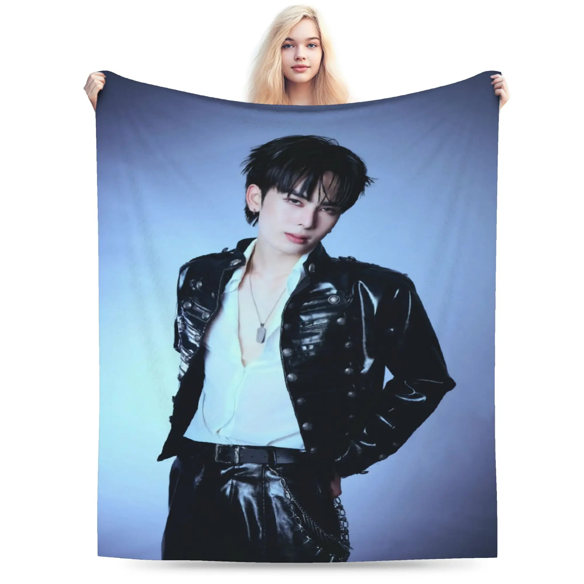 JASP.ER Group Flannel Blanket Kids Adults  Soft Comfy Throw Blanket Autumn Chair Bedspread Sofa Bed Cover
