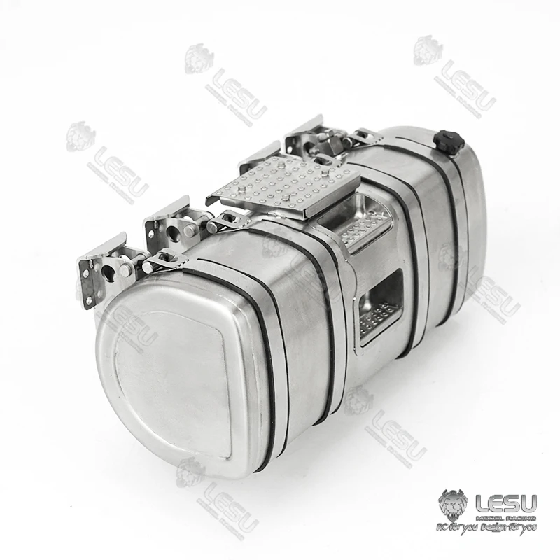 LESU نموذج 130 مللي متر خزان معدني ل 1/14 RC Tamiyay Fh16 شاحنة جرار مقطورة اللعب في الهواء الطلق TH16516