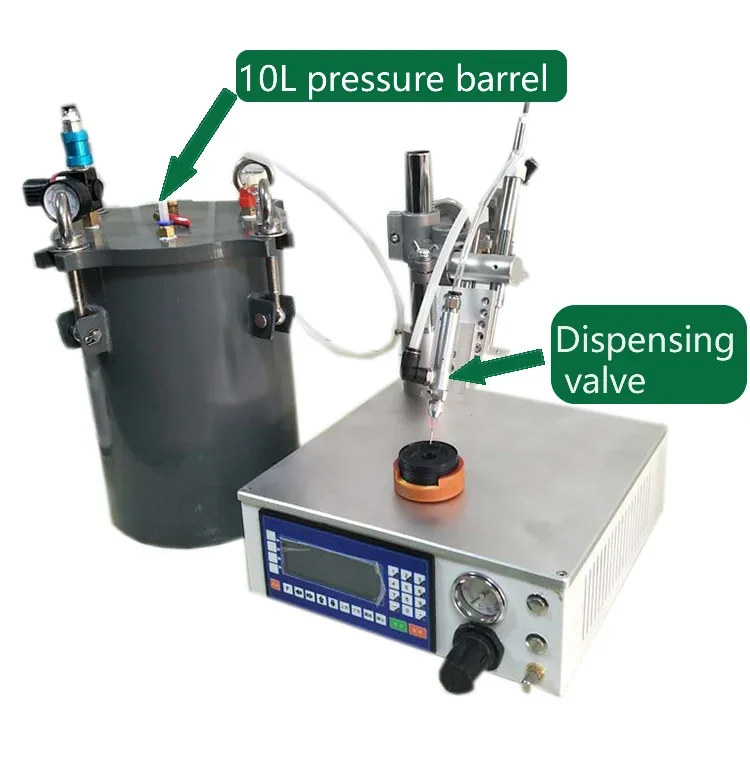 

cross-border Four-station Round Dispensing Machine Desktop Robots for Electronics Production