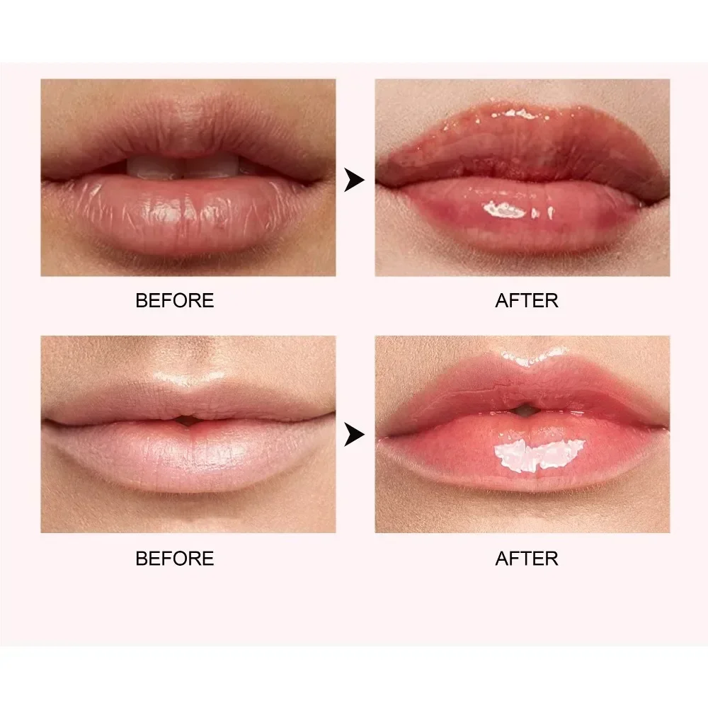 Lip Plumping Booster Gloss High Shine Voor Voller Ogende Lippen Extreme Glans Kristallen Volume Hydraterende Lipolie Verzorging Lipgloss