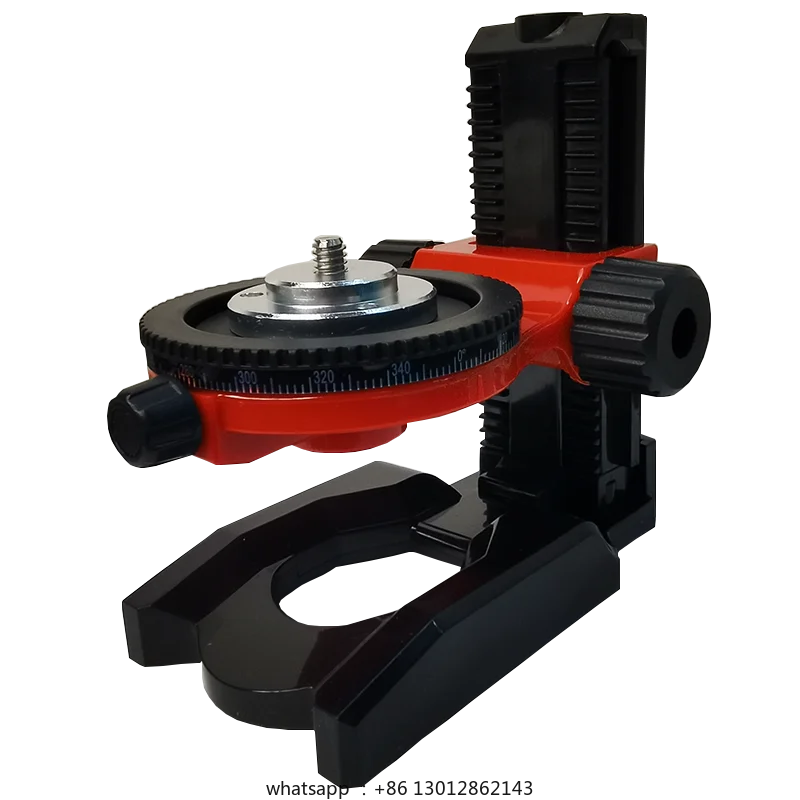 

1/4 "5/8" interface adjustable scale holder L-shaped multifunctional leveling bracket base level magnetic hanger