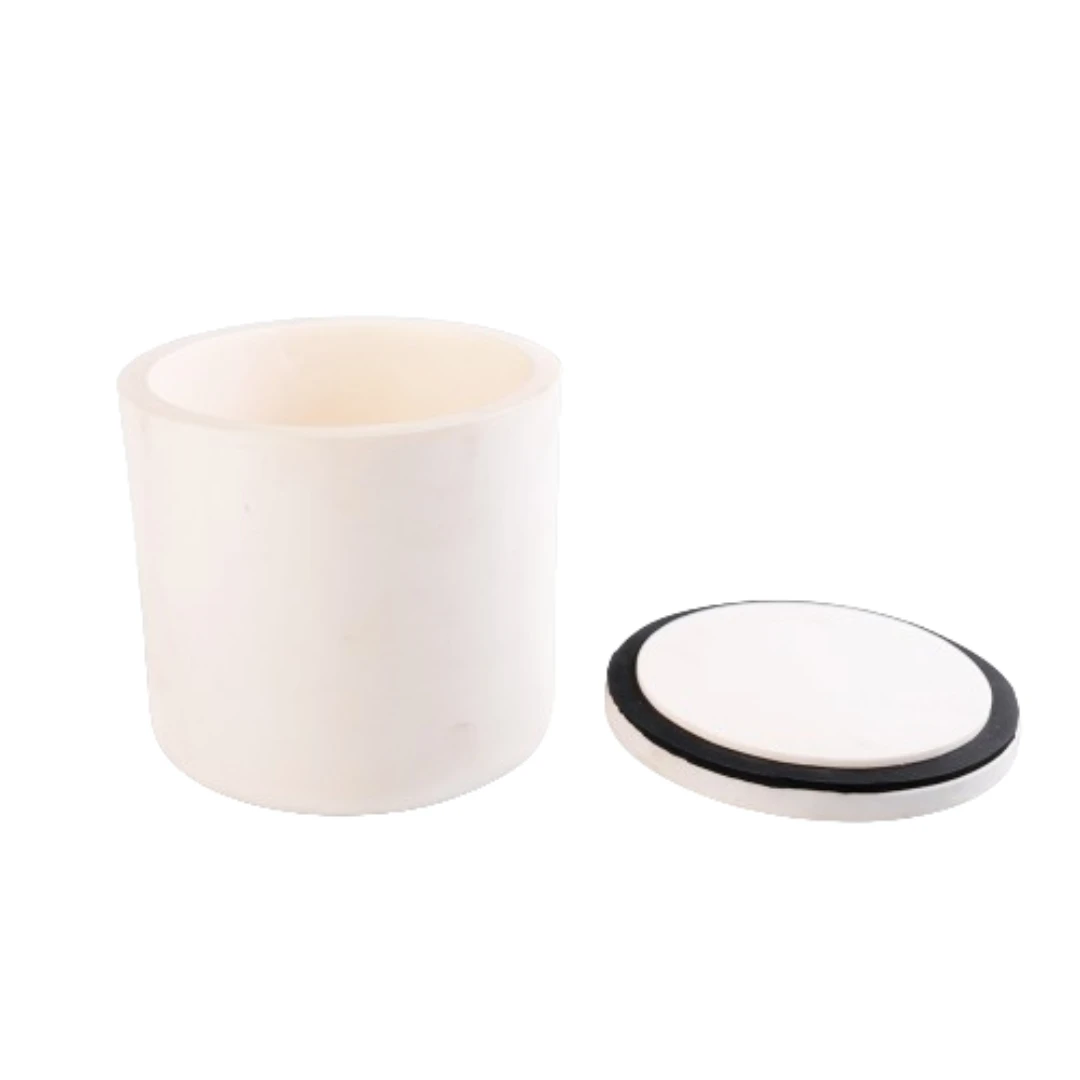 99% الألومينا السيراميك الكرة مطحنة جرة الألومينا طحن خزان 50 مل 3L #1