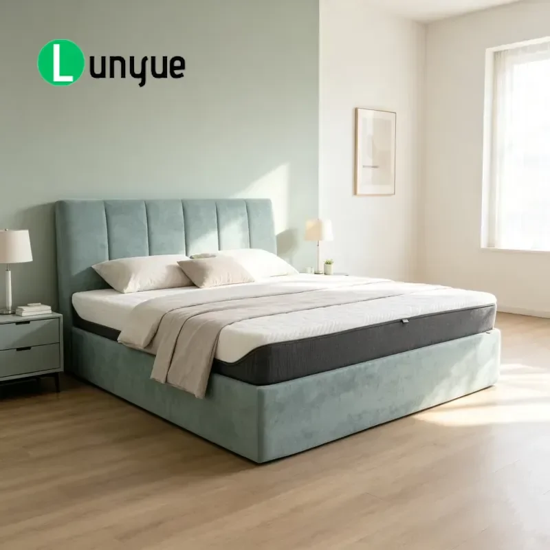 Memory Foam Mattress Segmented Boneless Compression Bed Modern Furniture Roll Up Foam Mattress Boxed Delivery Easy Move