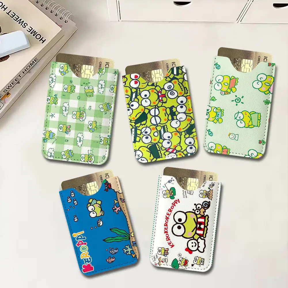 Monedero de Cuero con Diseño de K-KeroppiS, Estilo Retro, para Monedas y Tarjetas, para Hombre/Mujer, de Lujo
