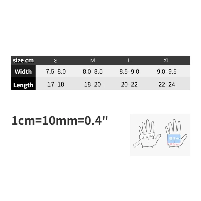 Fall Winter Cycling Sports Gloves Adult Unisex Zipper Anti-slip Windproof Keep Warm Touch Screen Full Finger Waist Gloves