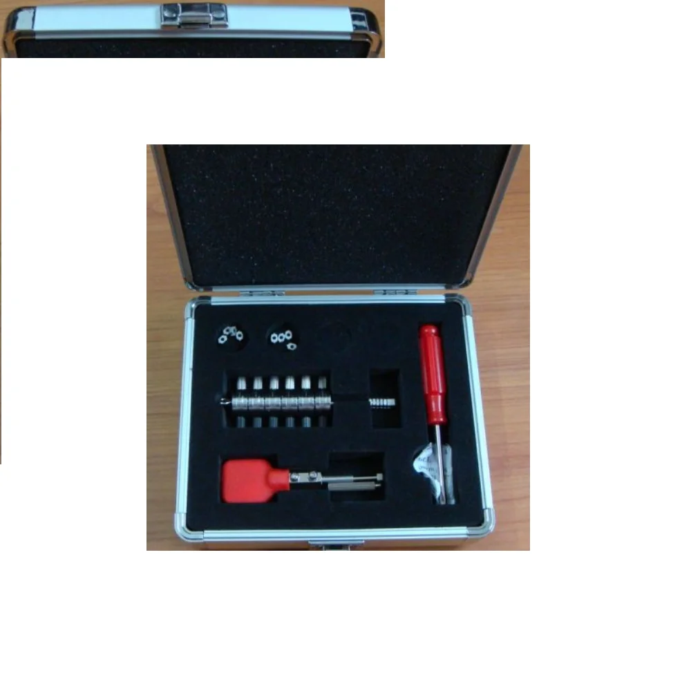 HUK 6 Cut Premium Tibbe Pick and Decoder Tibbe LockPick Locksmith Tools for Ford